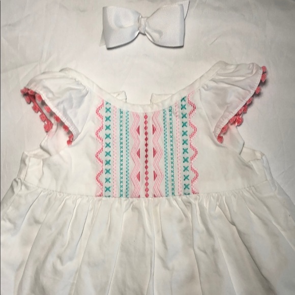 Embroidered Spring Dress - Picture 2 of 3